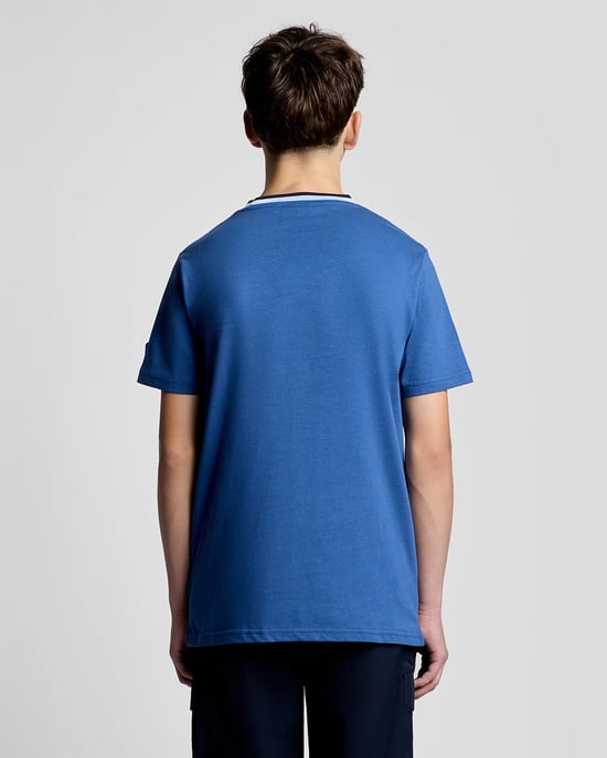 T-Shirt mit Tipped-Kragen-Logo - Image 4