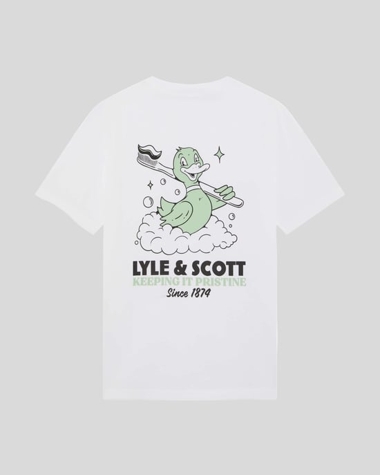 Backprint Grafik T-Shirt - Image 5