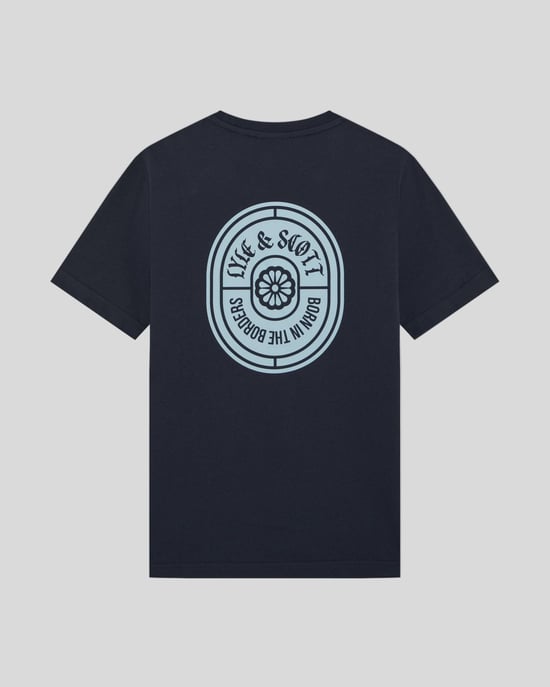Grafisches Abzeichen Baumwoll-T-Shirt - Image 5