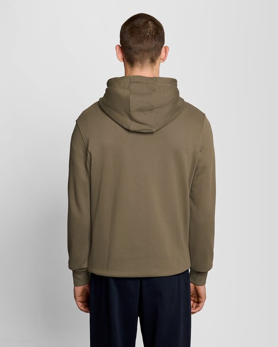 Loopback Baumwolle Vollzip Hoodie - Image 4
