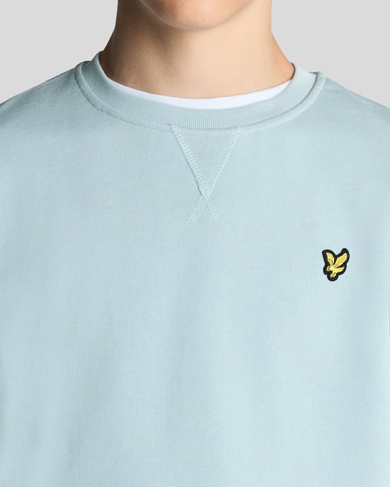 Baumwoll-Sweatshirt mit Rundhalsausschnitt - Image 3