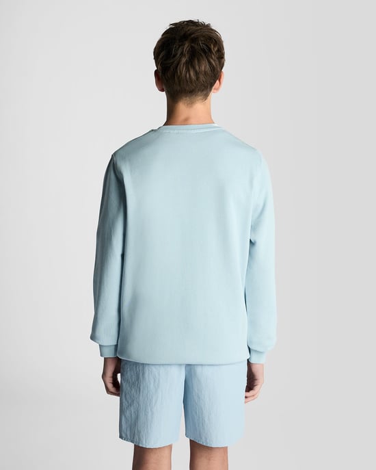 Baumwoll-Sweatshirt mit Rundhalsausschnitt - Image 4