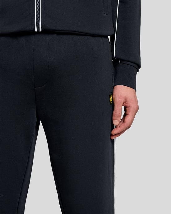 Gerade geschnittene Trackpants mit Paspelierung - Image 3