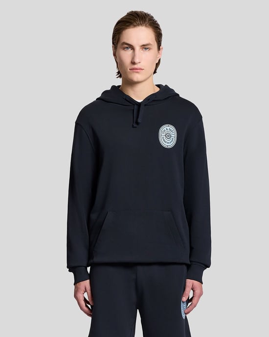 Grafik-Badge Baumwoll-Hoodie - Image 2