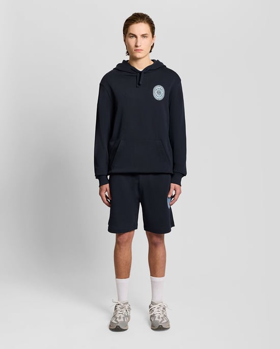 Grafik-Badge Baumwoll-Hoodie - Image 3
