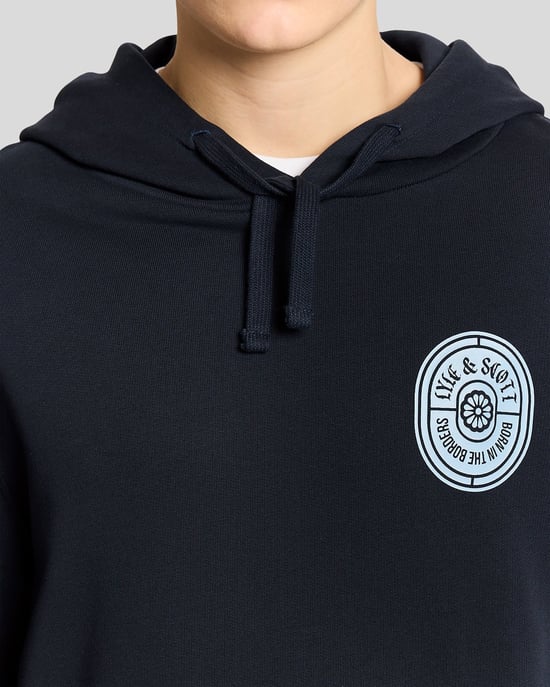 Grafik-Badge Baumwoll-Hoodie - Image 4