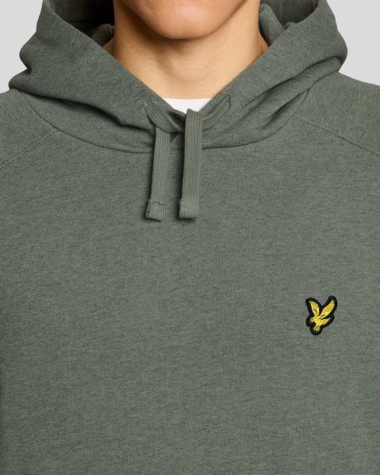 Baumwoll-Melange Raglan Hoodie - Image 3