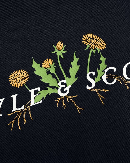 Botanischer Grafik Baumwoll-Hoodie - Image 6