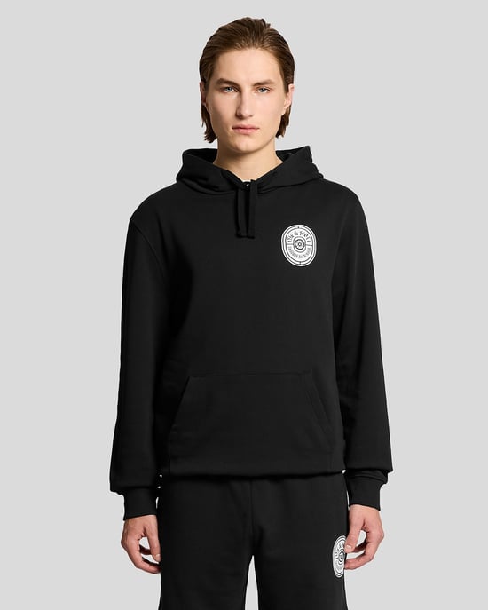 Grafisches Badge Baumwoll-Hoodie - Image 2