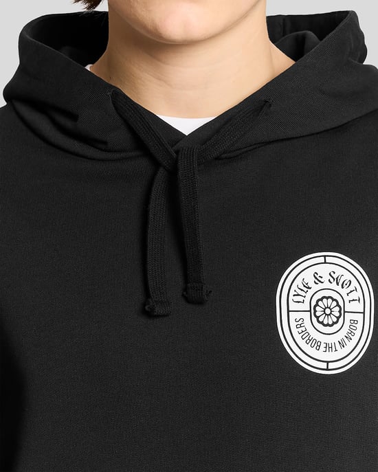 Grafisches Badge Baumwoll-Hoodie - Image 4