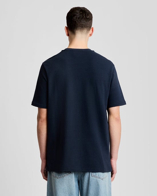 Strukturiertes Jacquard-T-Shirt - Image 4
