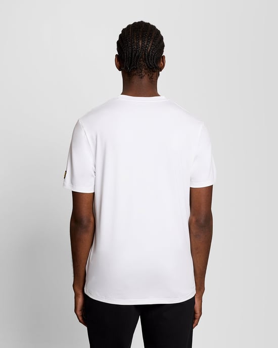 Sportliches Brustlogo-T-Shirt - Image 4