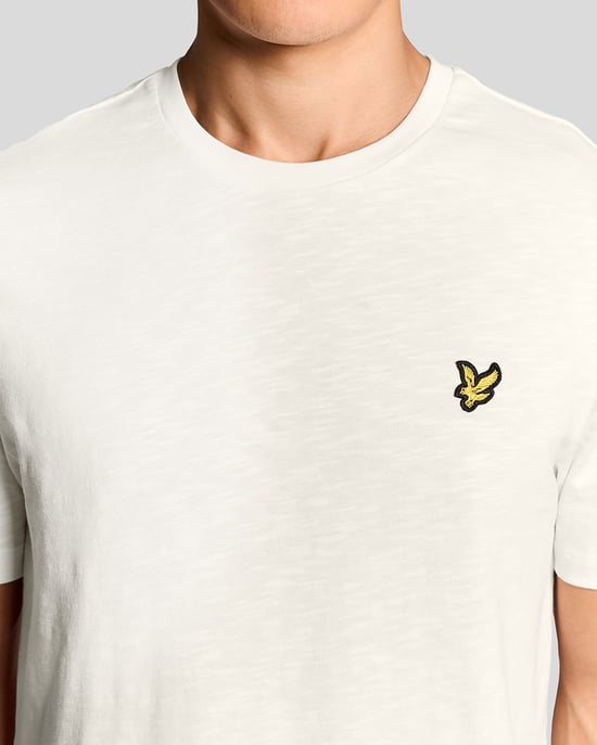 Feines Baumwoll-Slub T-Shirt - Image 3