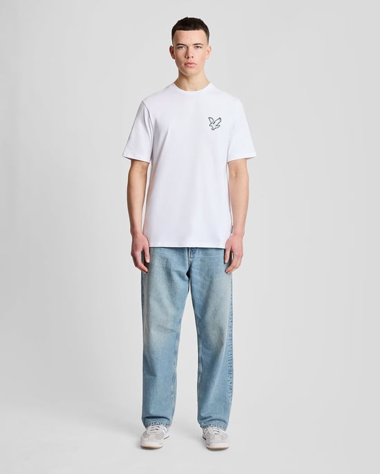 Rückendruck Grafik T-Shirt - Image 2