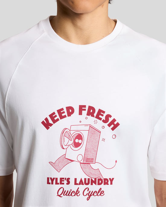 Brustgrafik T-Shirt - Image 3