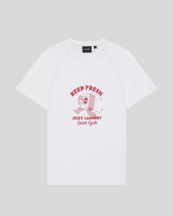 Brustgrafik T-Shirt - Image 5