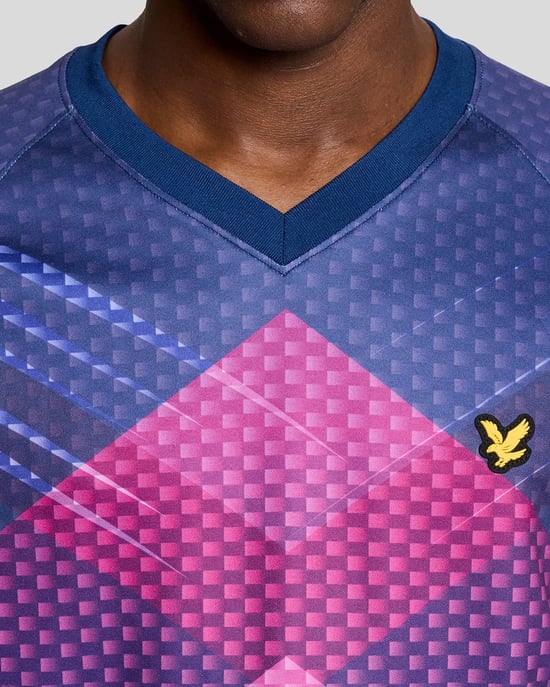 Sport Chevron Fußball-T-Shirt - Image 3