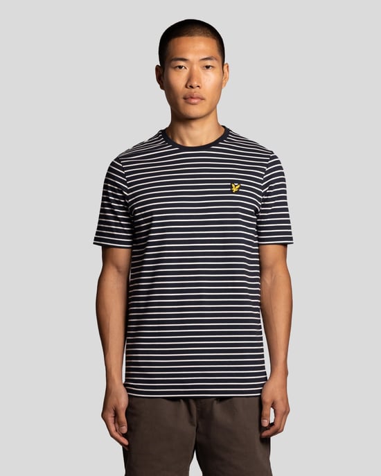 Pique Breton Streifen T-Shirt - Image 1