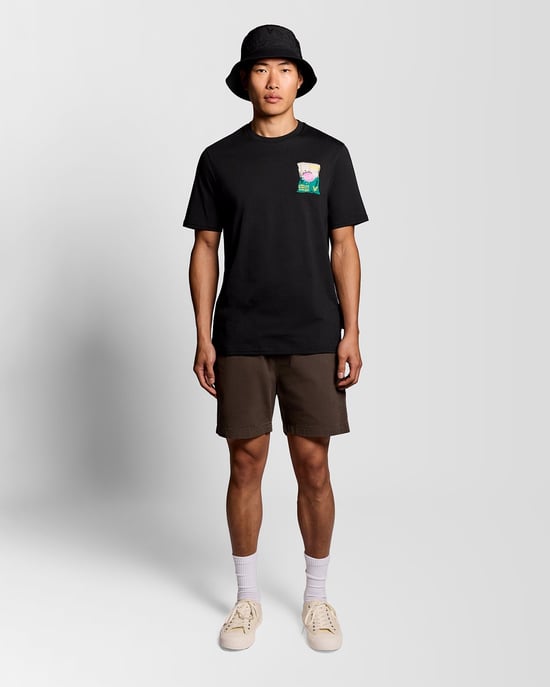 Besticktes Grafik T-Shirt mit Rundhalsausschnitt - Image 2
