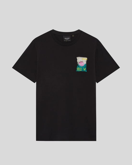 Besticktes Grafik T-Shirt mit Rundhalsausschnitt - Image 5