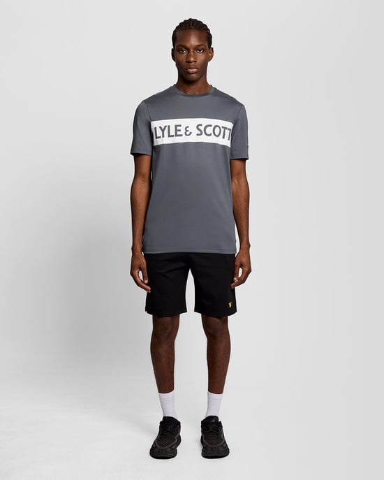Sportliches Brustlogo-T-Shirt - Image 2