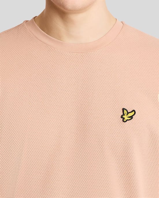 Texturiertes Jacquard-T-Shirt - Image 3