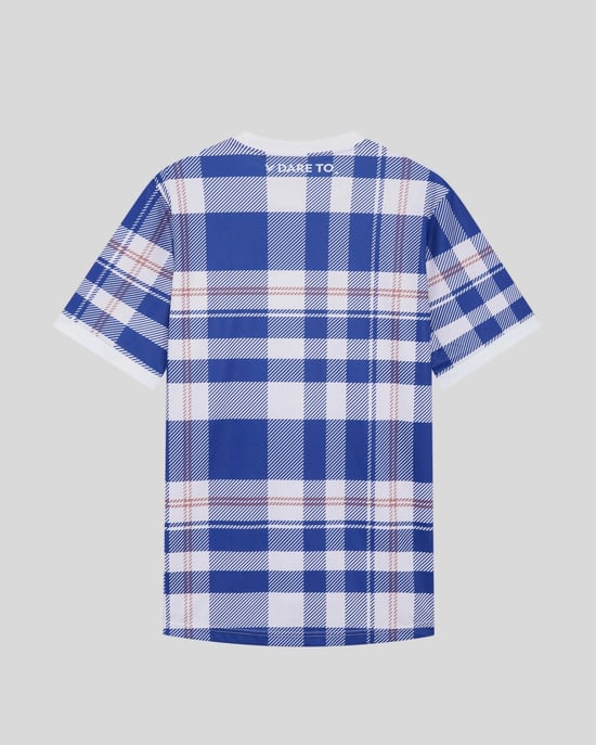 Sportliches Tartan-Karo Fußballshirt - Image 6
