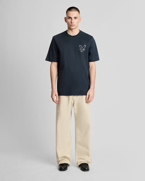 T-Shirt mit Grafikdruck auf der Rückseite - Image 2