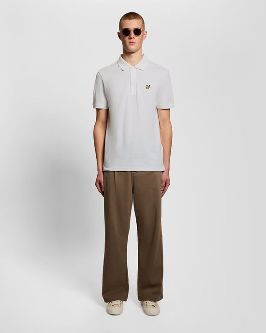 Strukturierter Jacquard-Polohemd - Image 2