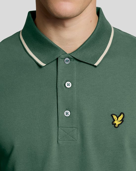 Polo-Shirt mit Kontrastkragen - Image 3