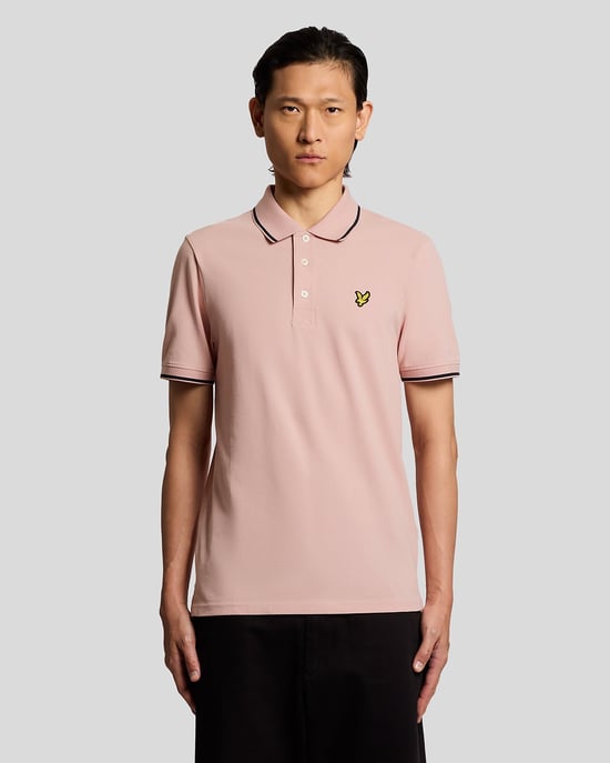 Polo-Shirt mit Kontrastkragen - Image 1