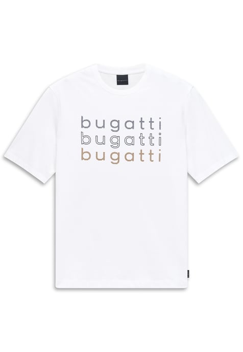 Bugatti Herren T-Shirt mit einem bugatti-Print - Image 3