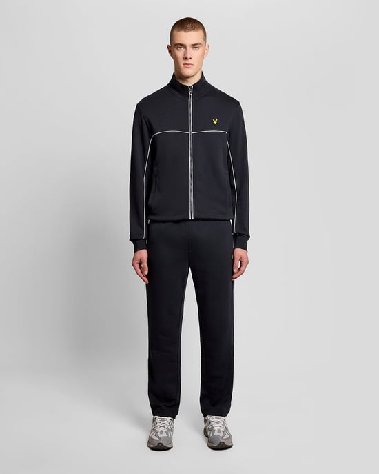 Gestreifter Vollzip-Tracktop - Image 2
