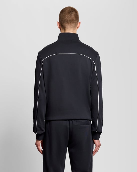 Gestreifter Vollzip-Tracktop - Image 4
