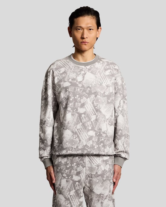 Industrielles Grafik-Sweatshirt - Image 1