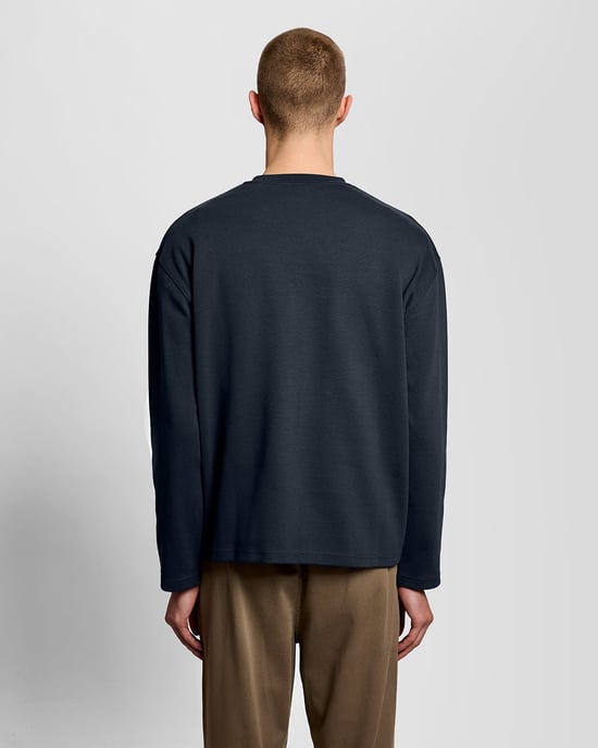 Hochwertiges Jacquard Rundhals Sweatshirt - Image 4