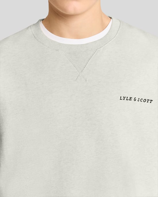 Schwergewichts-Skript-Sweatshirt - Image 3