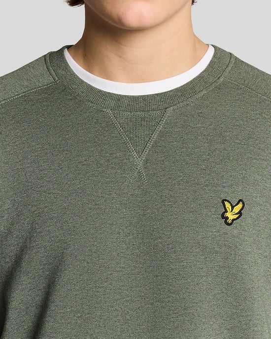 Baumwolle Melange Raglan Sweatshirt - Image 3
