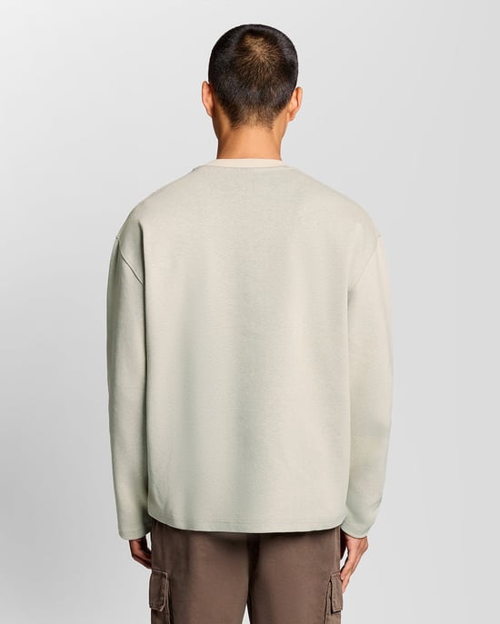 Hochwertiges Jacquard Rundhals Sweatshirt - Image 4