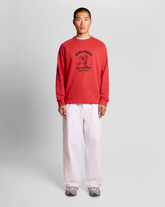 Brustdruck Grafik Sweatshirt - Image 2