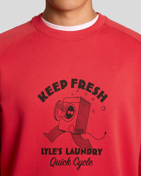 Brustdruck Grafik Sweatshirt - Image 3
