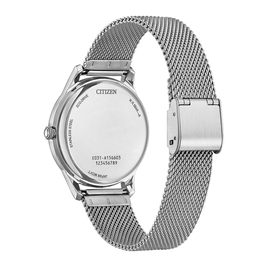 Citizen Silber Damen Armbanduhr EM1220-82A - Image 2