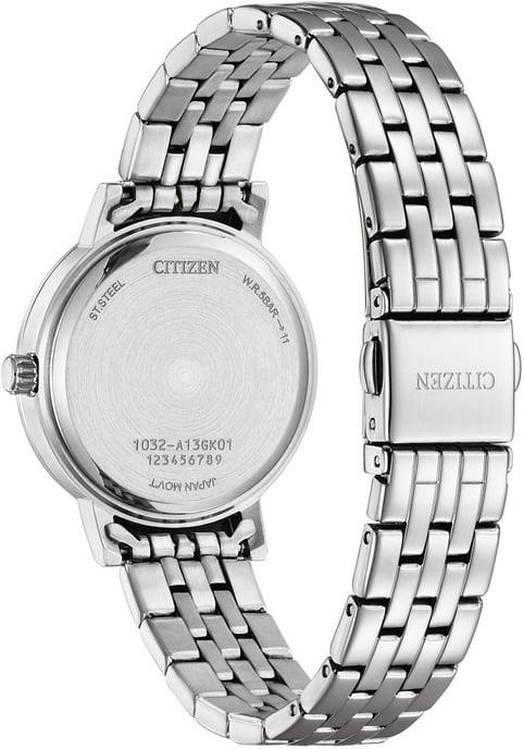 Citizen Silber Damen Armbanduhr EL3100-55W - Image 3