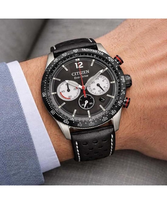 Citizen Schwarz Herren Armbanduhr CA4717-06E - Image 3