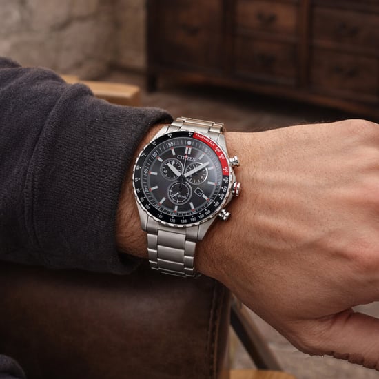 Citizen Silber Herren Armbanduhr AT2566-88E - Image 3