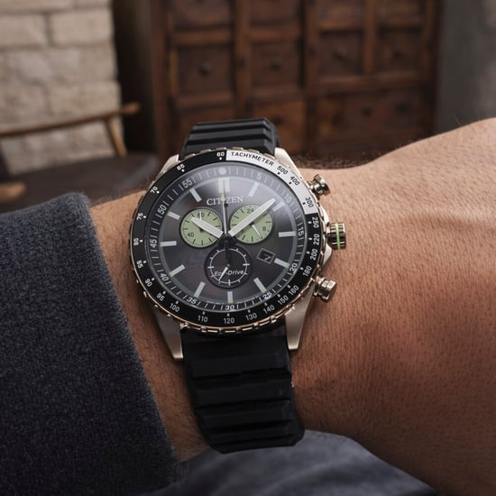 Citizen Schwarz Herren Armbanduhr AT2565-05E - Image 3