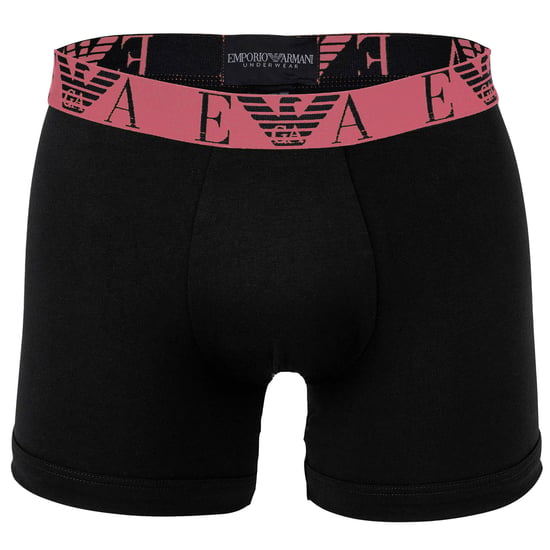 Emporio Armani Boxershorts mit kühnem Monogramm - Image 2