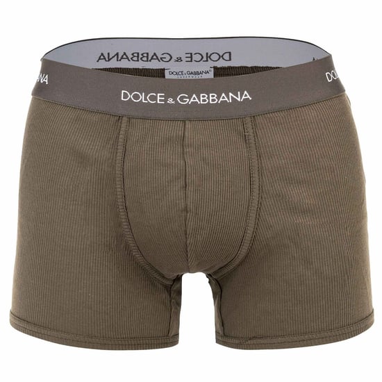 Dolce & Gabbana Boxershorts mit feinem Rippstrick - Image 1