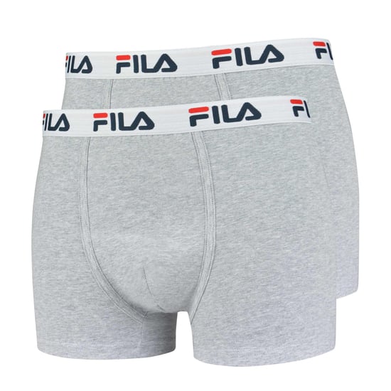 Fila Man Boxershorts, 2er-Pack, elastisch, mit Logo - Image 1