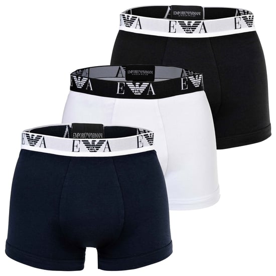 Emporio Armani Boxershorts mit kühnem Monogramm - Image 1